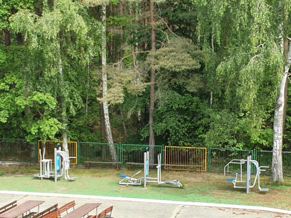 Osrodek Wczasowy Wrzos Łukęcin Exteriör bild